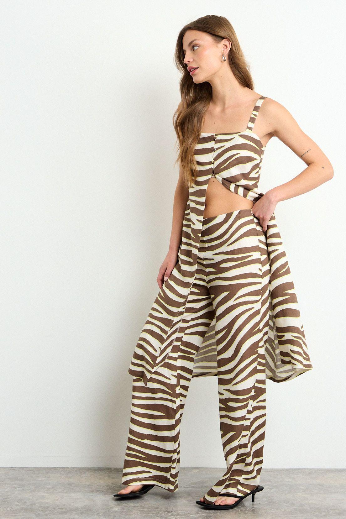 Pantalon Fantasia Café iO 11120225053109-4