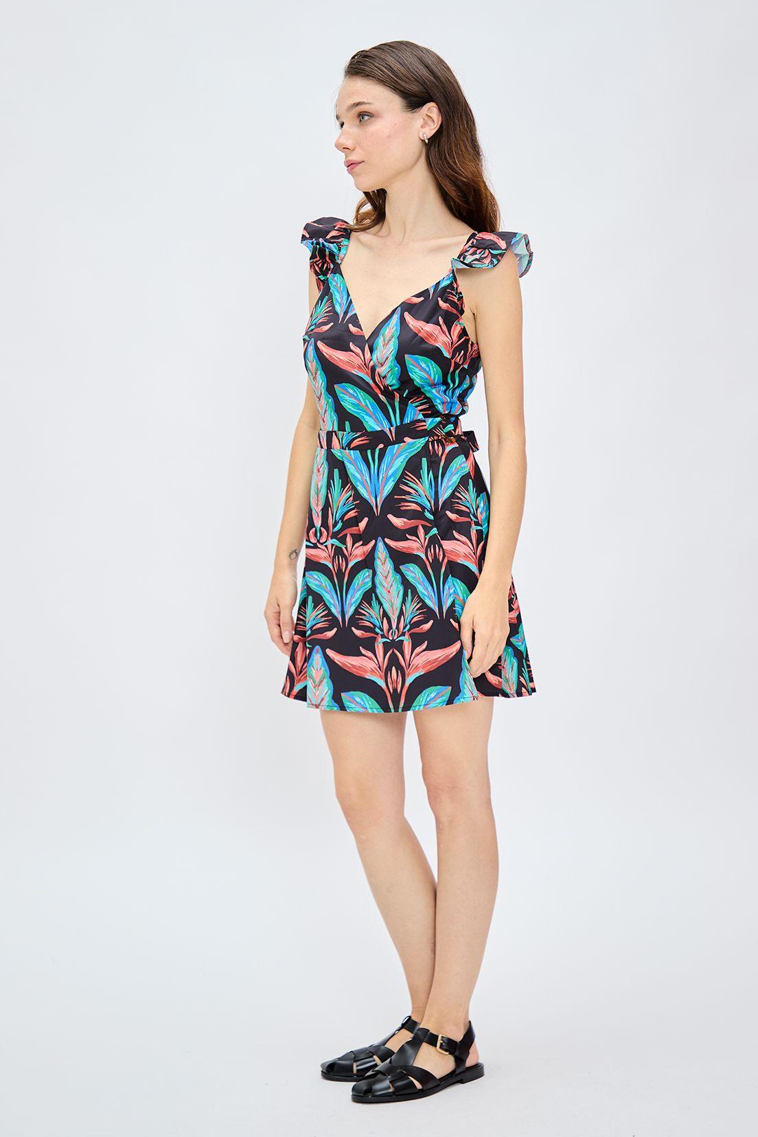 Vestido Fantasia Negro iO 13104224001102-3