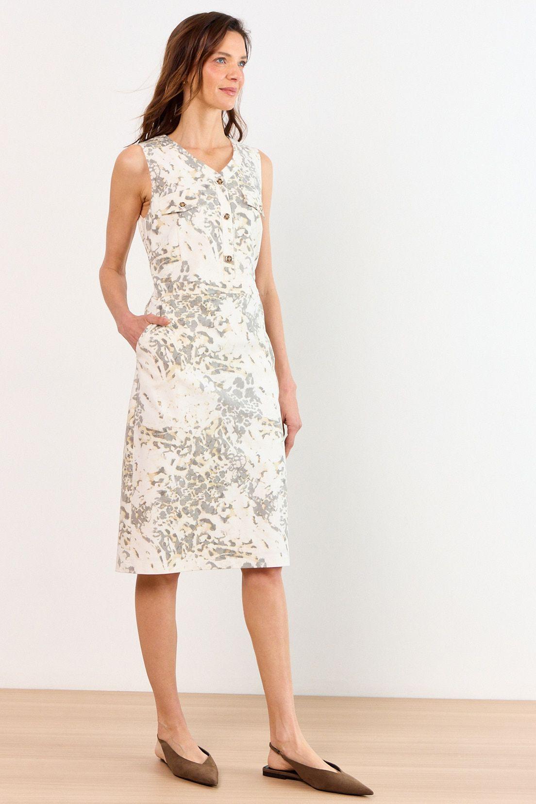 Vestido Largo Crudo Ma Griffe 13102226004105-4