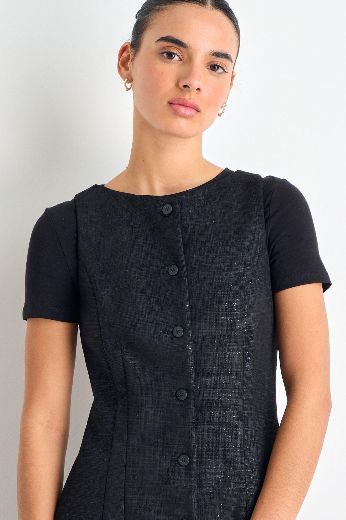 Vestido Corto Negro iO 13020225001102-1