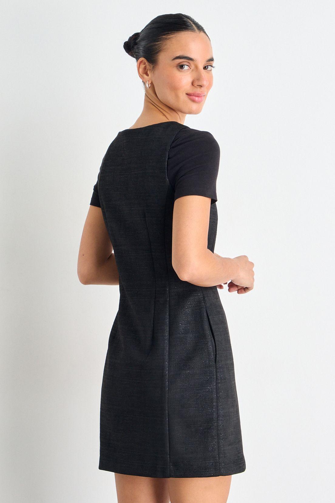 Vestido Corto Negro iO 13020225001102-3
