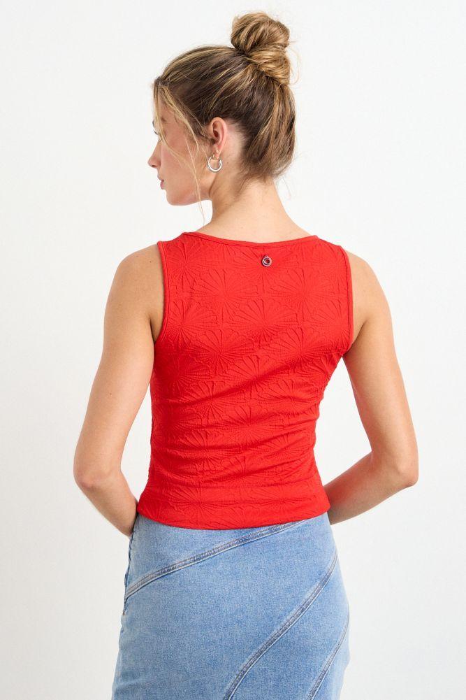 Polera Lisa Rojo iO 14220225010103-2