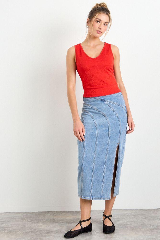 Polera Lisa Rojo iO 14220225010103-3