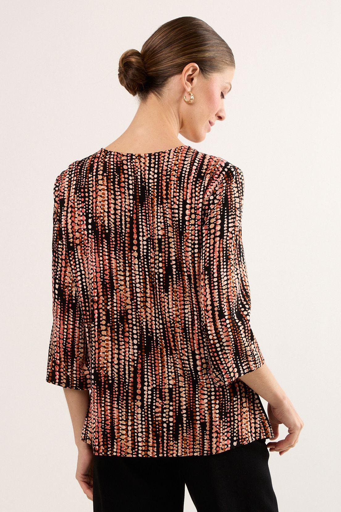Blusas Manga Larga Negro Ma Griffe 14102225003102-2