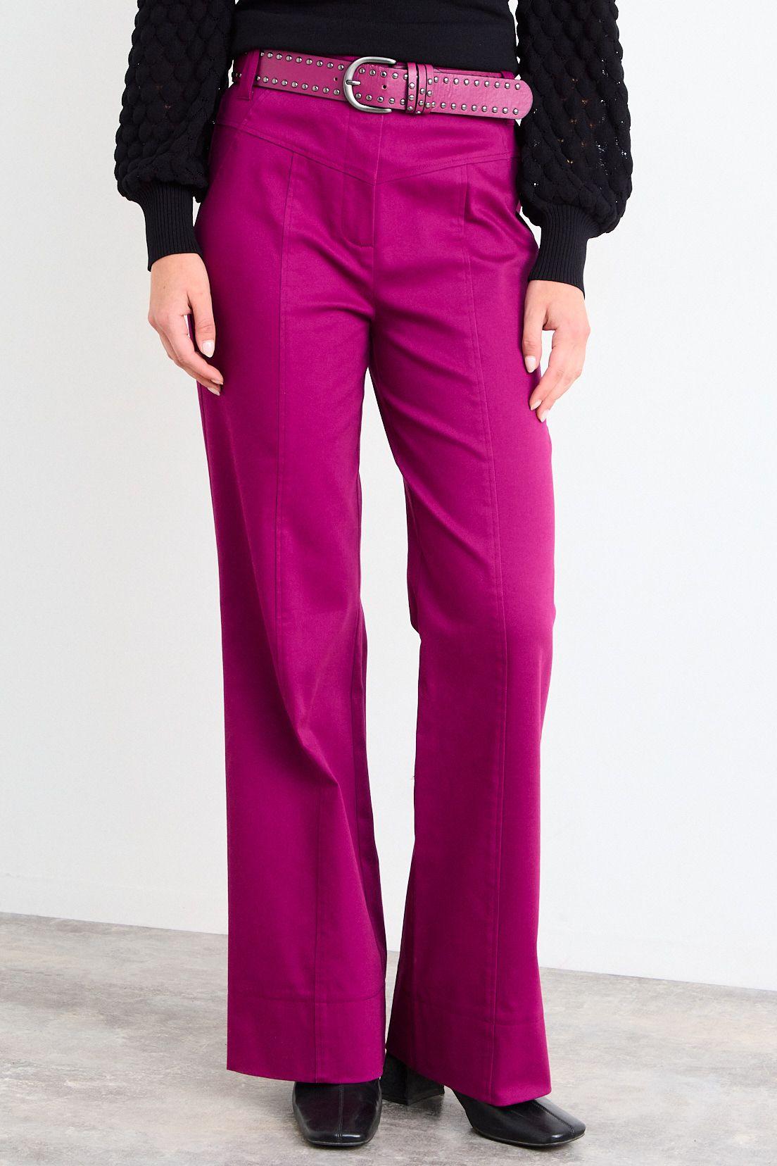 Pantalon Liso Fucsia iO 11020126059112-1
