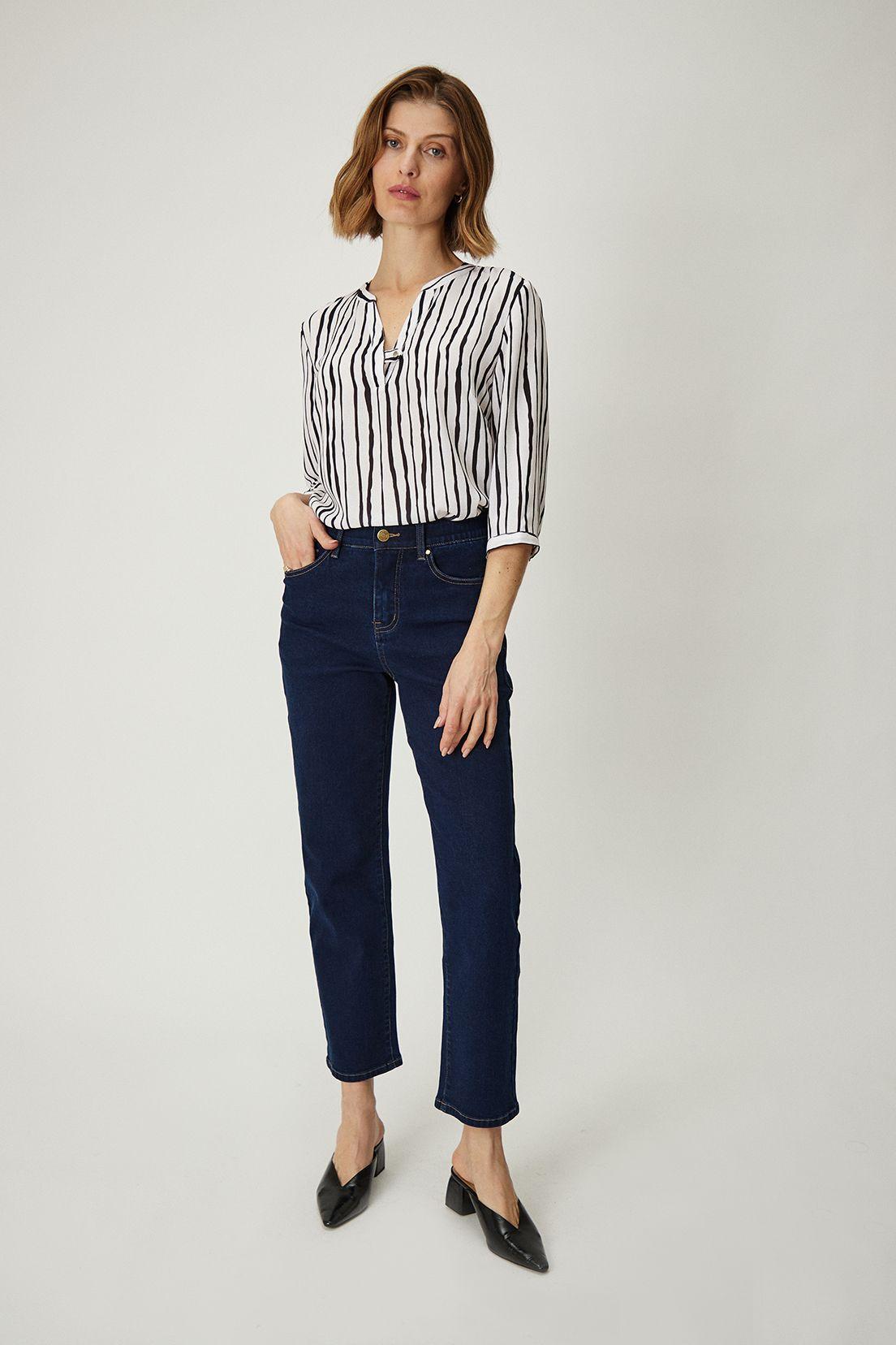 Jeans Recto Confort Azul Ma Griffe 11302224050104-0