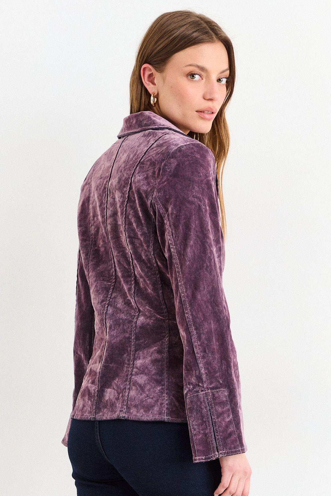 Blazer Mezclilla Morado iO 16920226002211-2