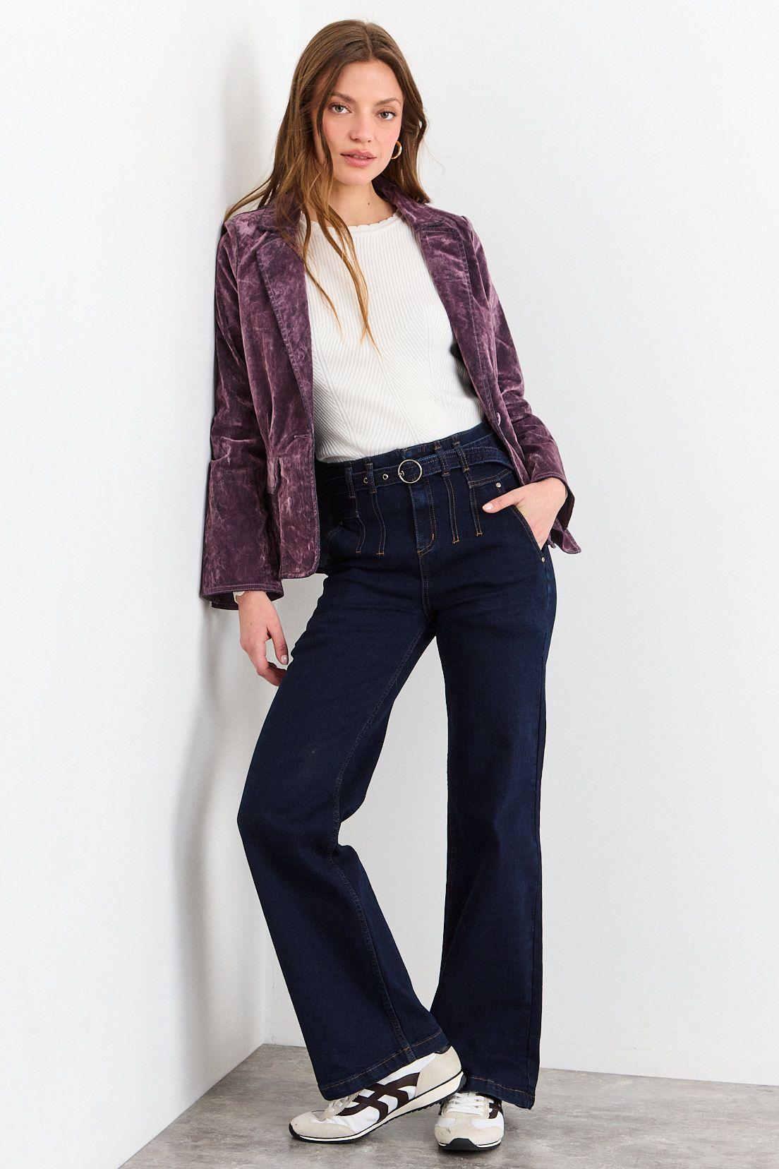 Blazer Mezclilla Morado iO 16920226002211-4