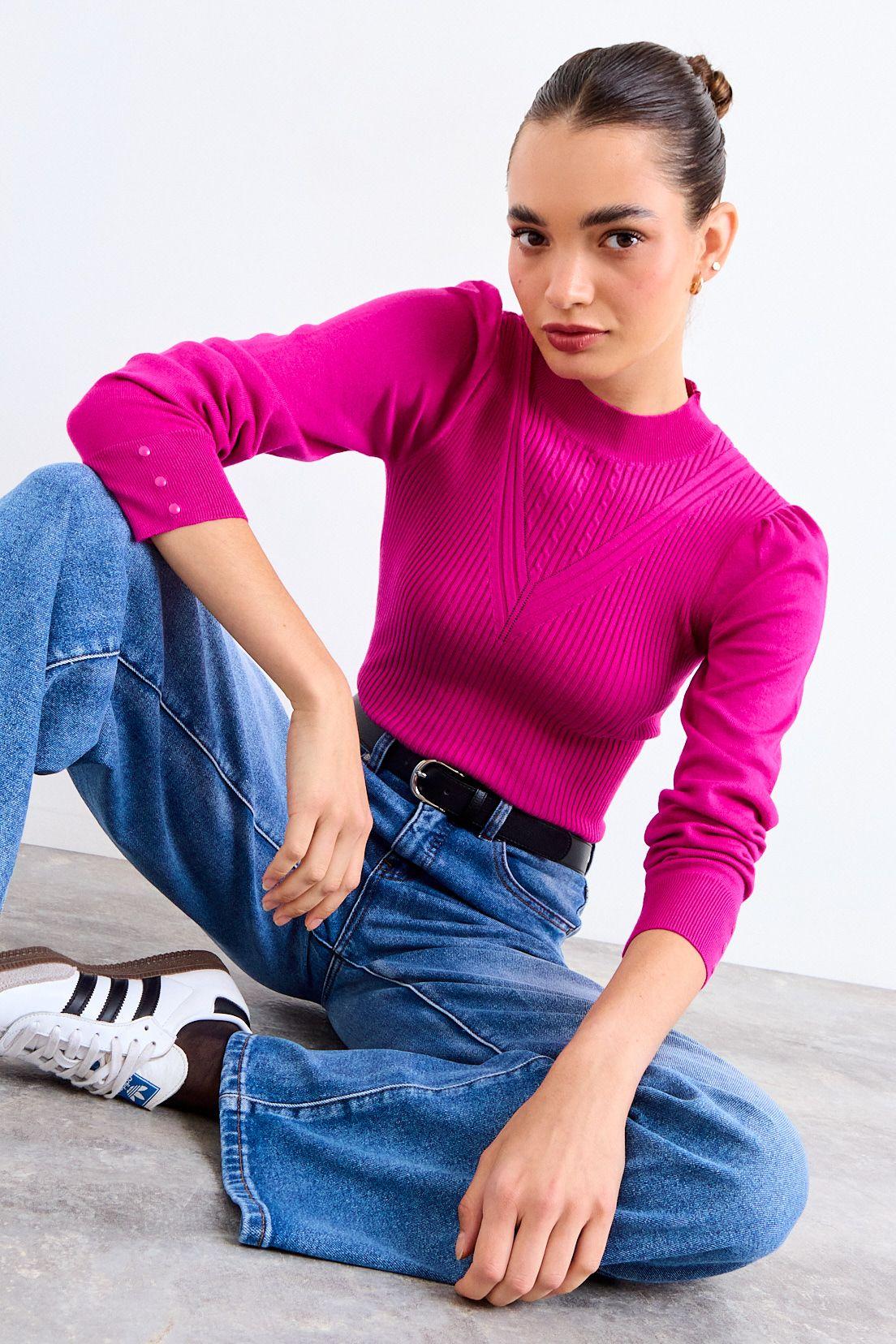 Sweater Fucsia iO 18120126005116-3