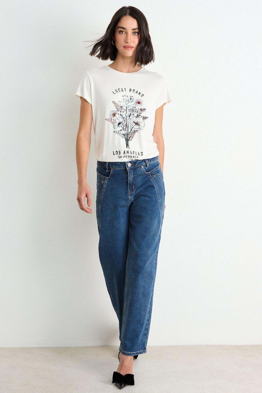 Polera Estampada Manga Corta Crudo Ash 14607126001105-3