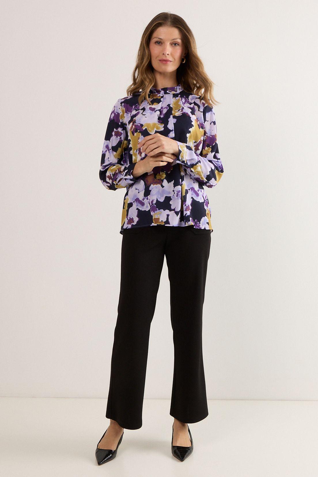 Blusas Manga Larga Mujer  14102125061104-3