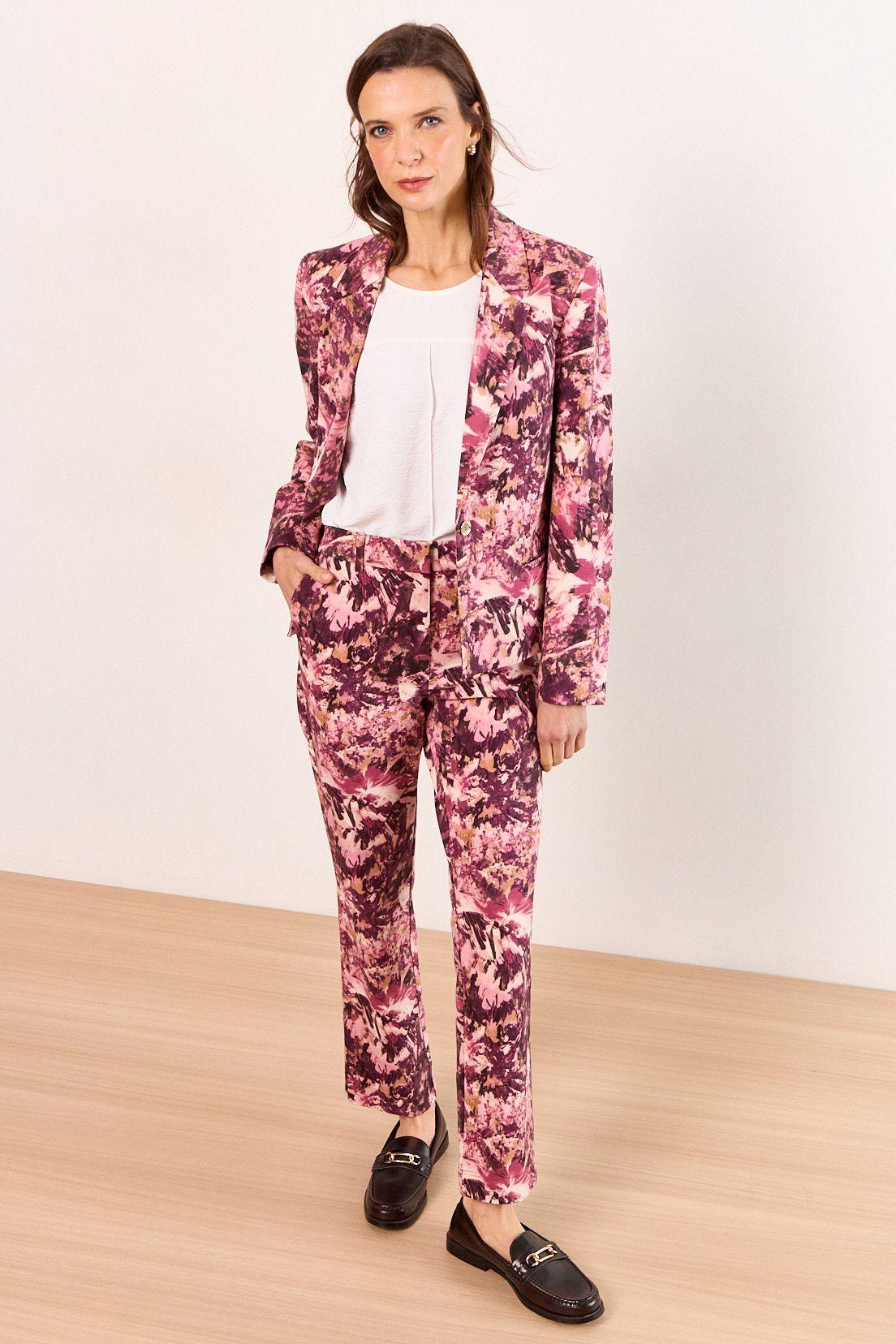 Blazer Fantasia Clasico Rosado Ma Griffe 16102226001102-4