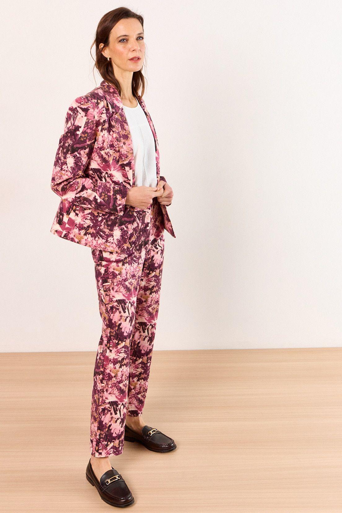 Blazer Fantasia Clasico Rosado Ma Griffe 16102226001102-3