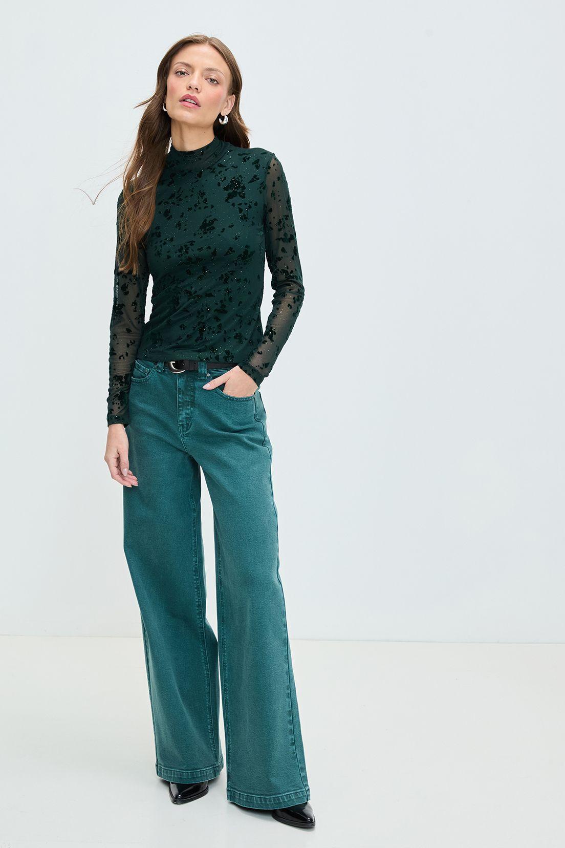 Polera Fantasia Verde 14320125005107-1