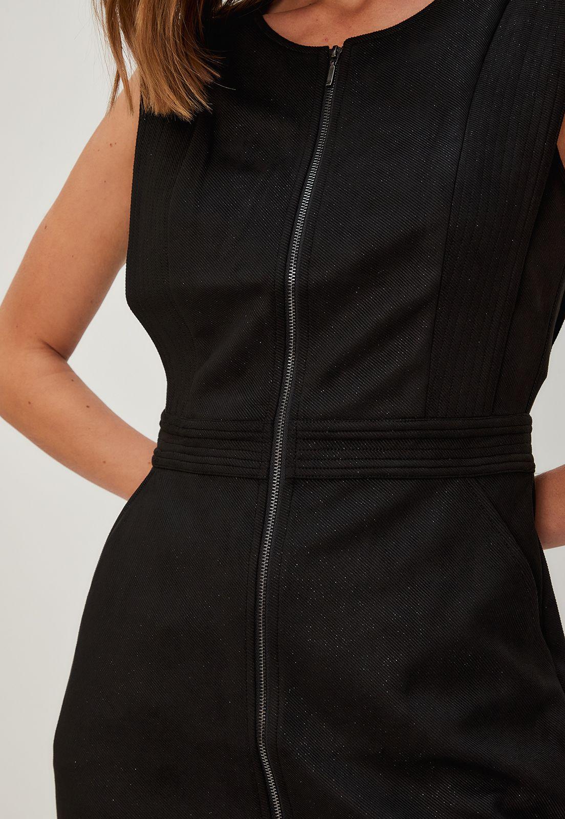 Vestido Liso Negro iO 13020224002102-1
