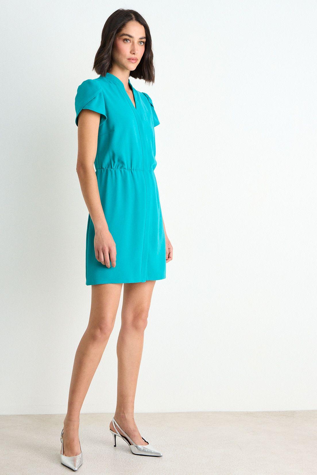 Vestido Corto Celeste Ash 13007126002217-3