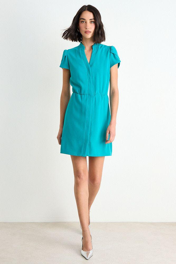 Vestido Corto Celeste Ash 13007126002217-4
