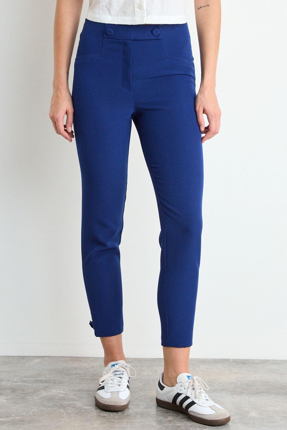Pantalon Liso Azul iO 11020126052104-1