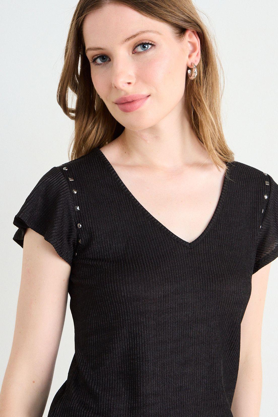 Polera Lisa Negro Ash 14207126003102-1