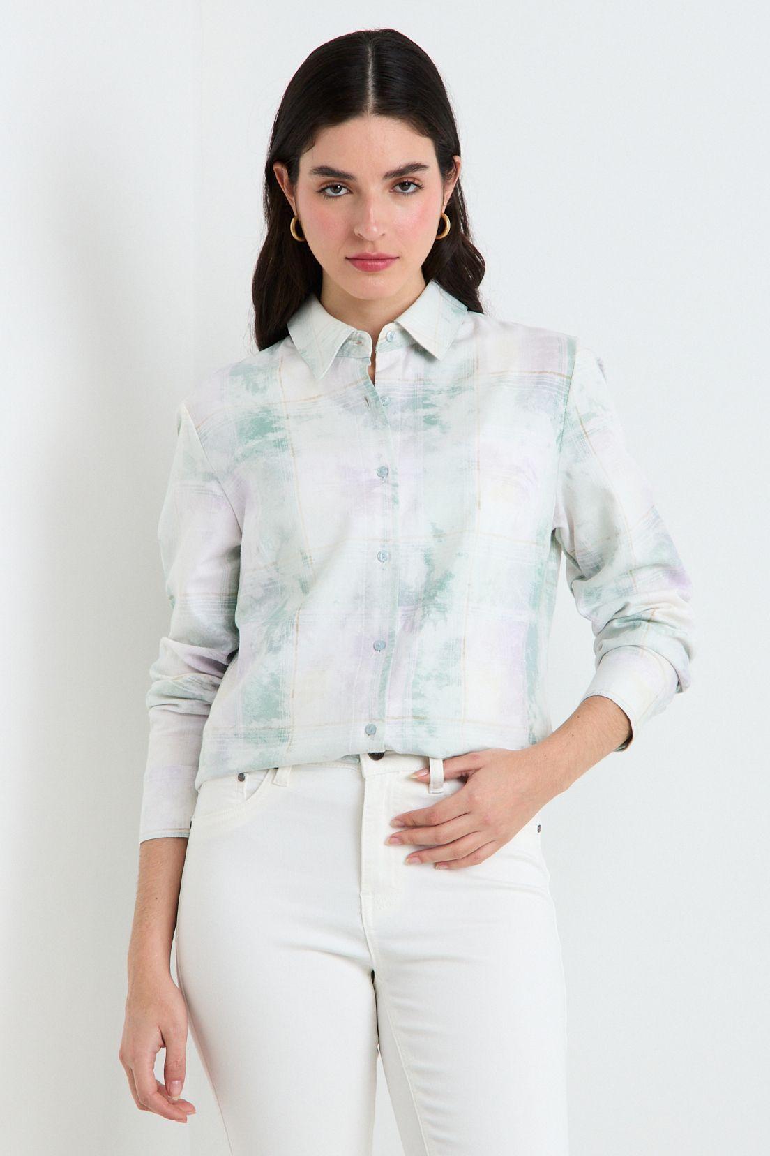 Blusas Manga Larga Crudo Ash 14107225002105-0