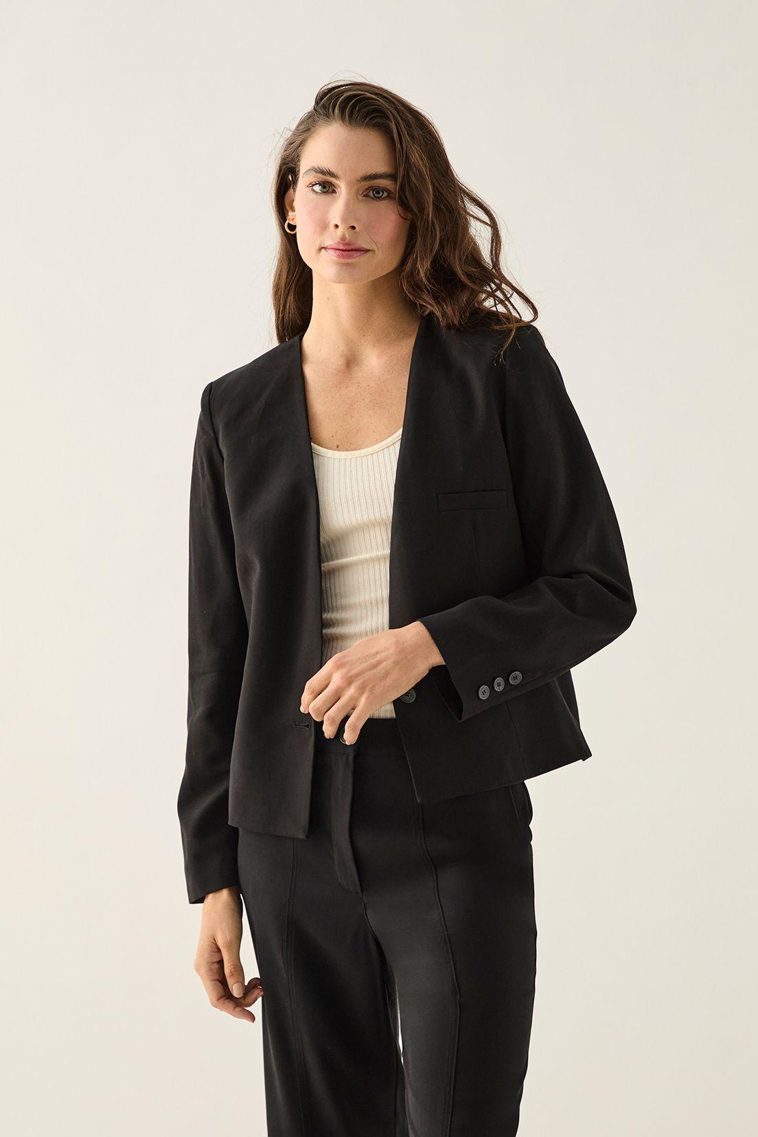 Blazer Liso Negro Ash 16007125001102-2