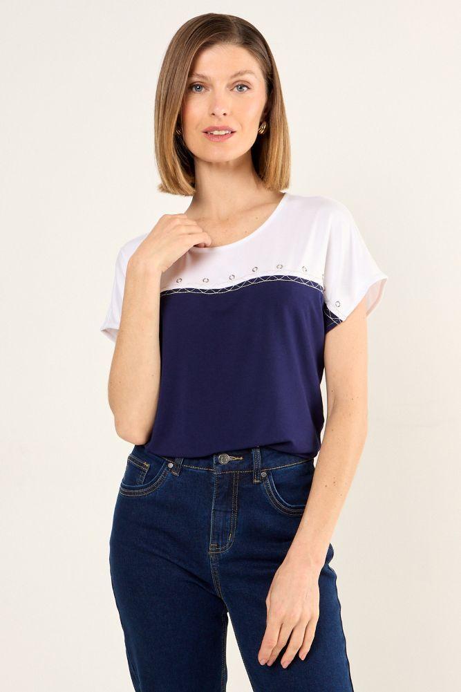 Polera Lisa Crudo Ma Griffe 14204225031105-0