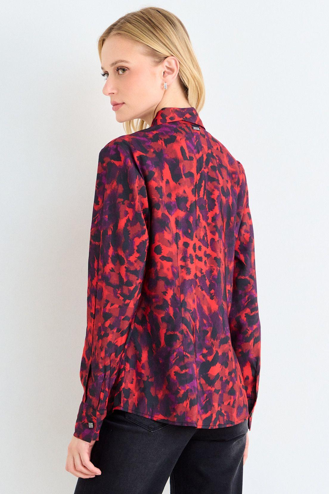 Blusa Print Camisera Rojo Ash 14107126056103-2