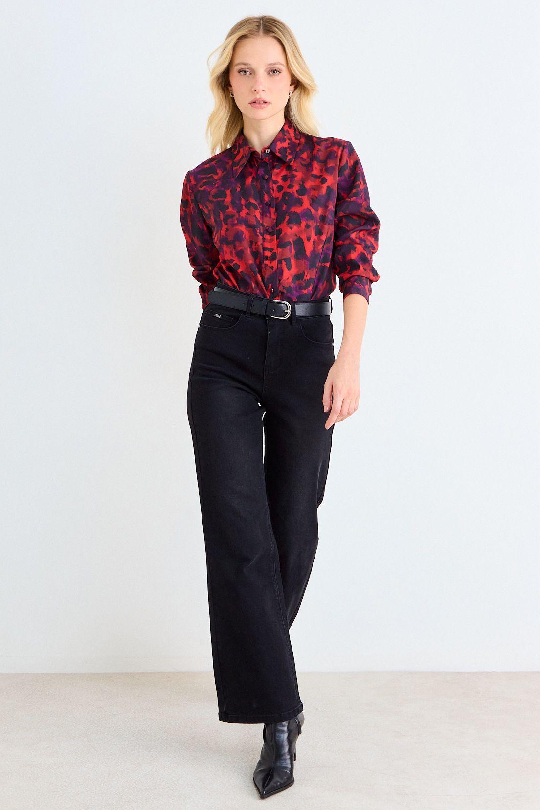 Blusa Print Camisera Rojo Ash 14107126056103-3