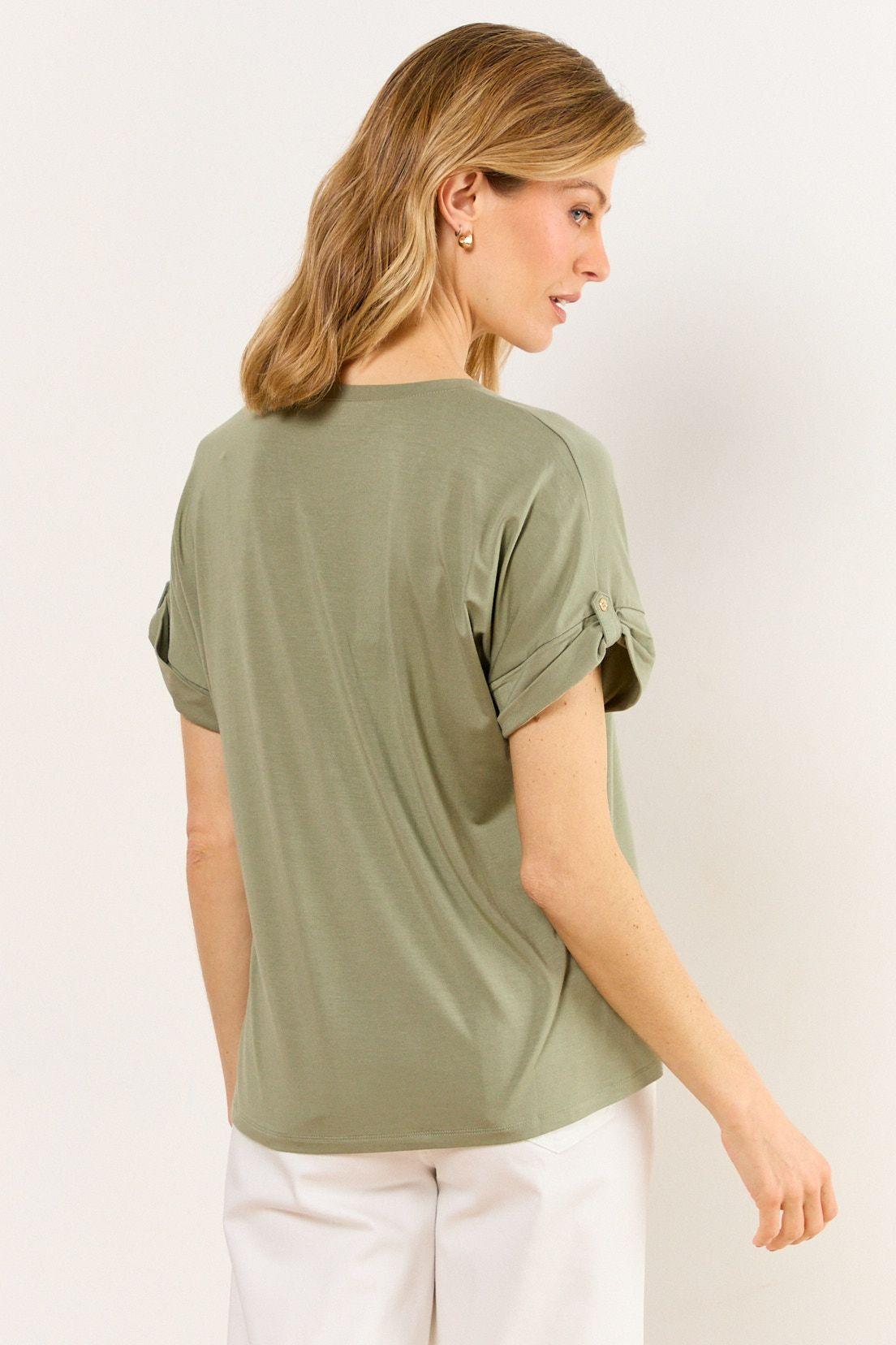 Polera Manga Corta Avellana Ma Griffe 14602226054126-2