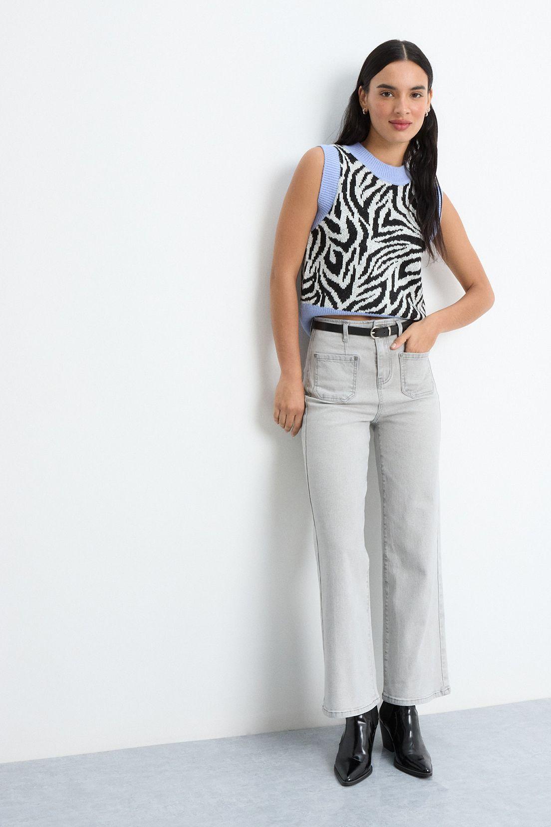 Jeans Gris iO 11320225002113-0