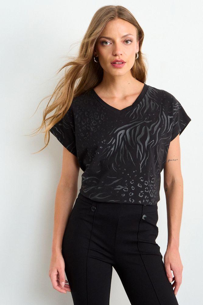 Polera Fantasia Negro Ash 14304225082102-0