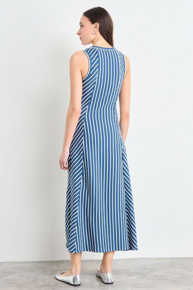 Vestido Fantasia Largo Azul Marino iO 13520225009104-2