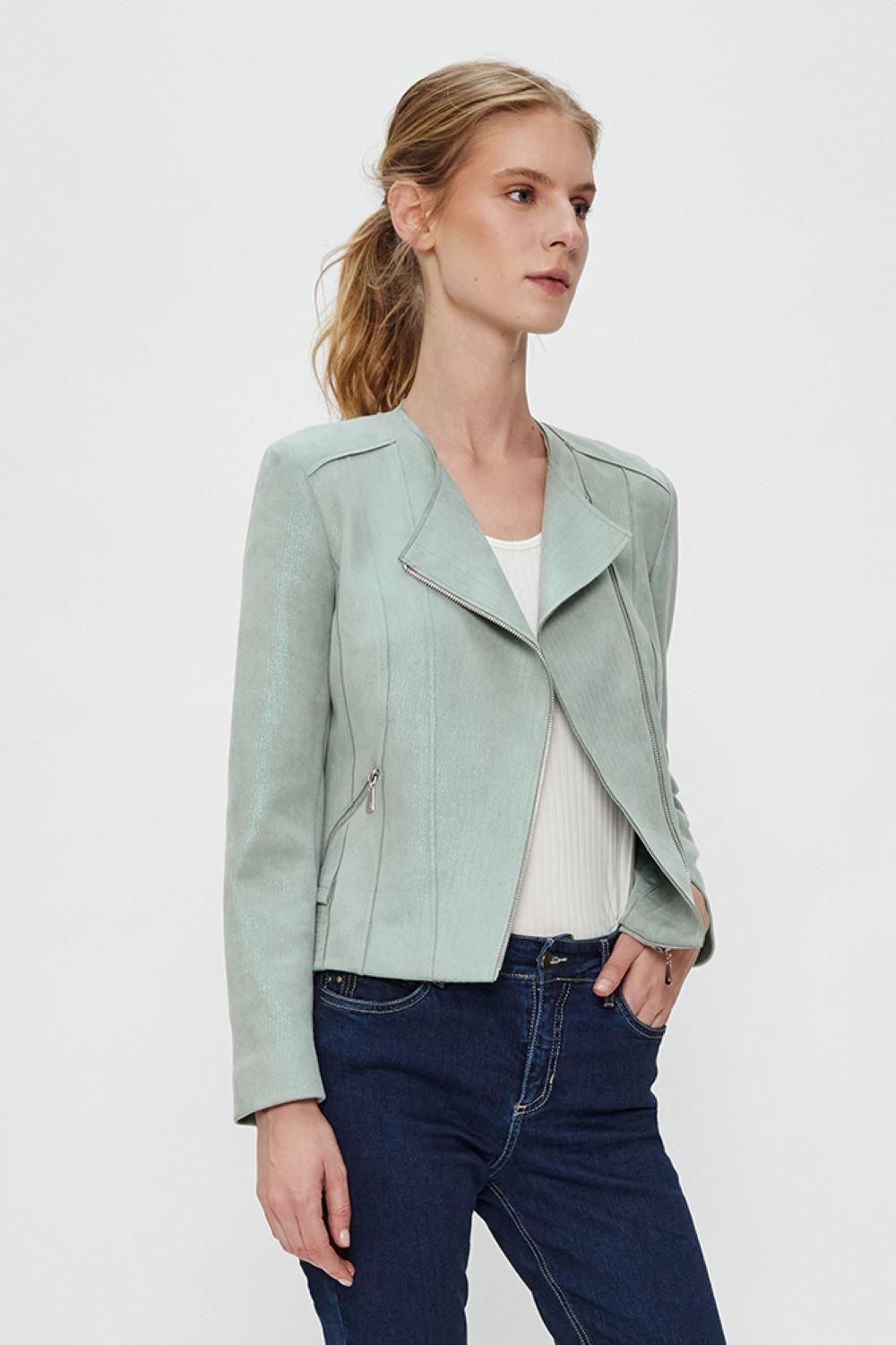 Chaqueta Antelina Verde Ash 17507124053127-3