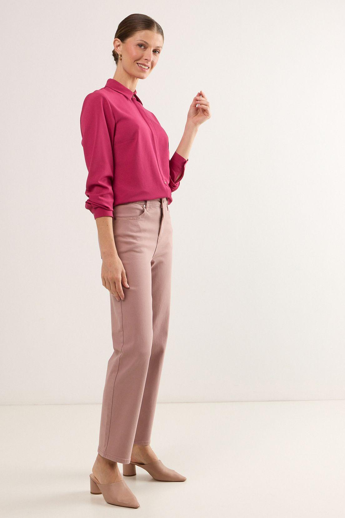 Blusas Manga Larga Fucsia Ma Griffe 14002225050116-4