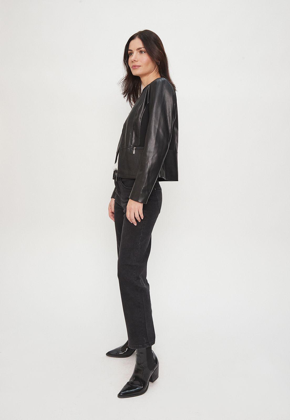 Chaqueta Lisa Negro Ash 17507224001102-3