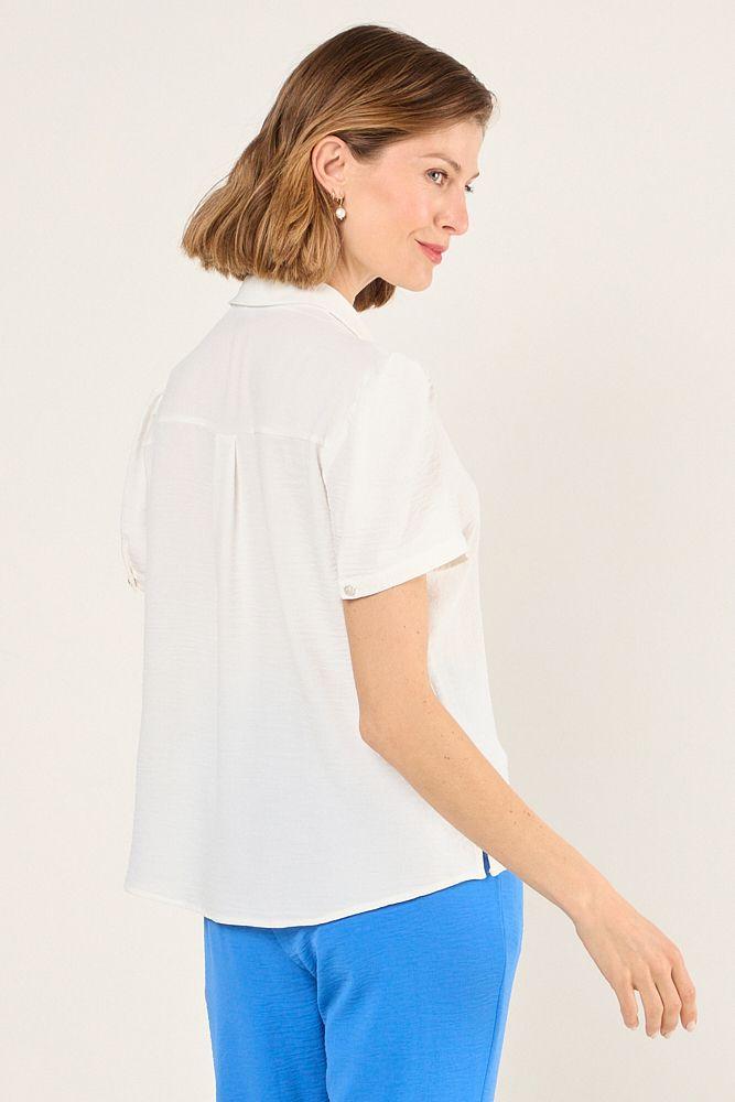 Blusa Lisa Crudo Ma Griffe 14004225005105-2