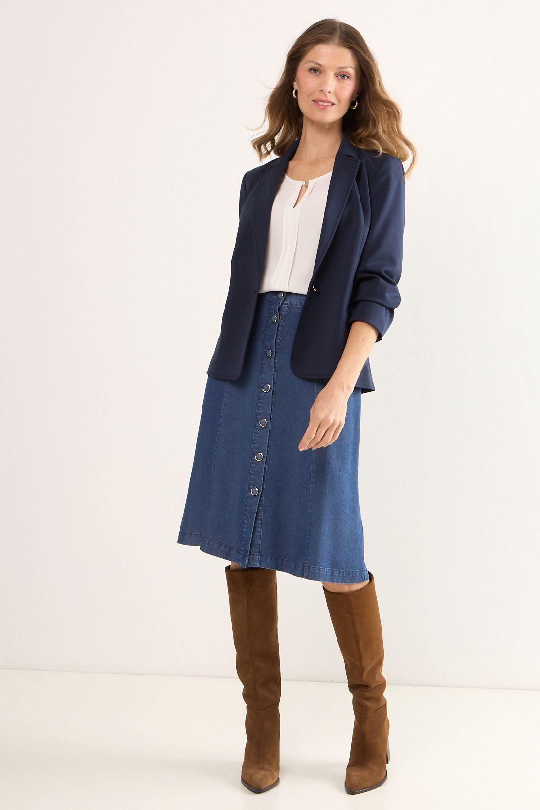 Blazer Azul Ma Griffe 16002225050104-4