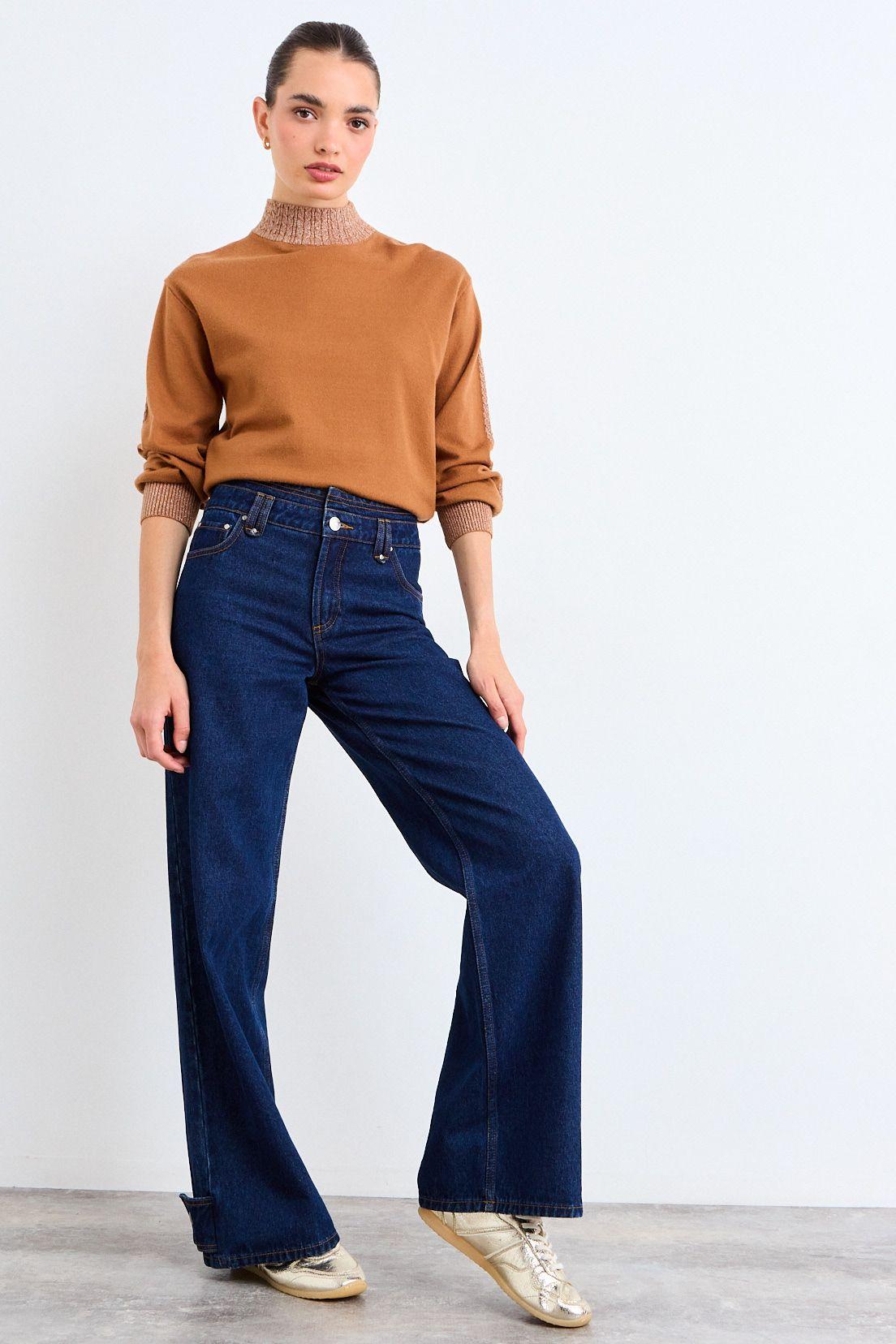 Sweater Delgado Manga Princesa Café iO 18120126017129-4