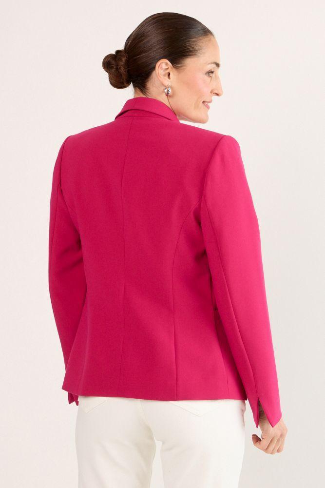 Blazer Liso Fucsia  Ma Griffe 16004225031116-2