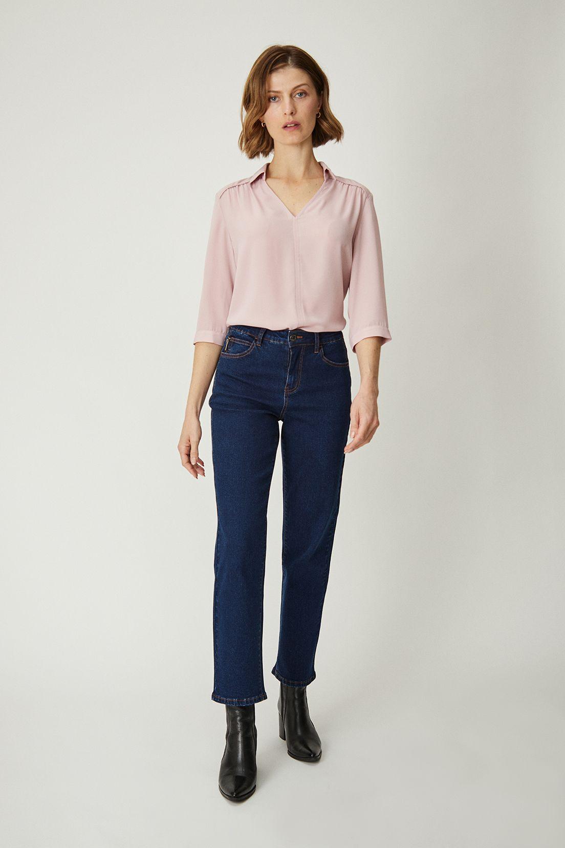 Jeans Recto Azul Ma Griffe 11302224007104-0