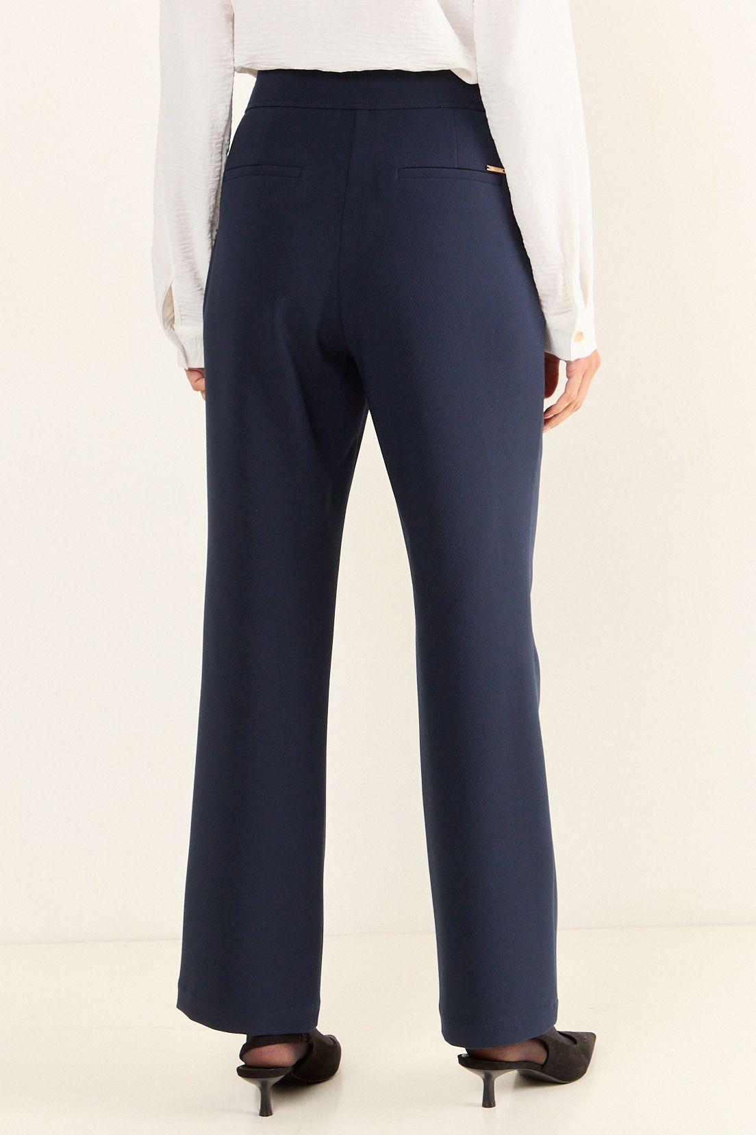 Pantalon Formal Recto Azul Ma Griffe 11002126006104-3
