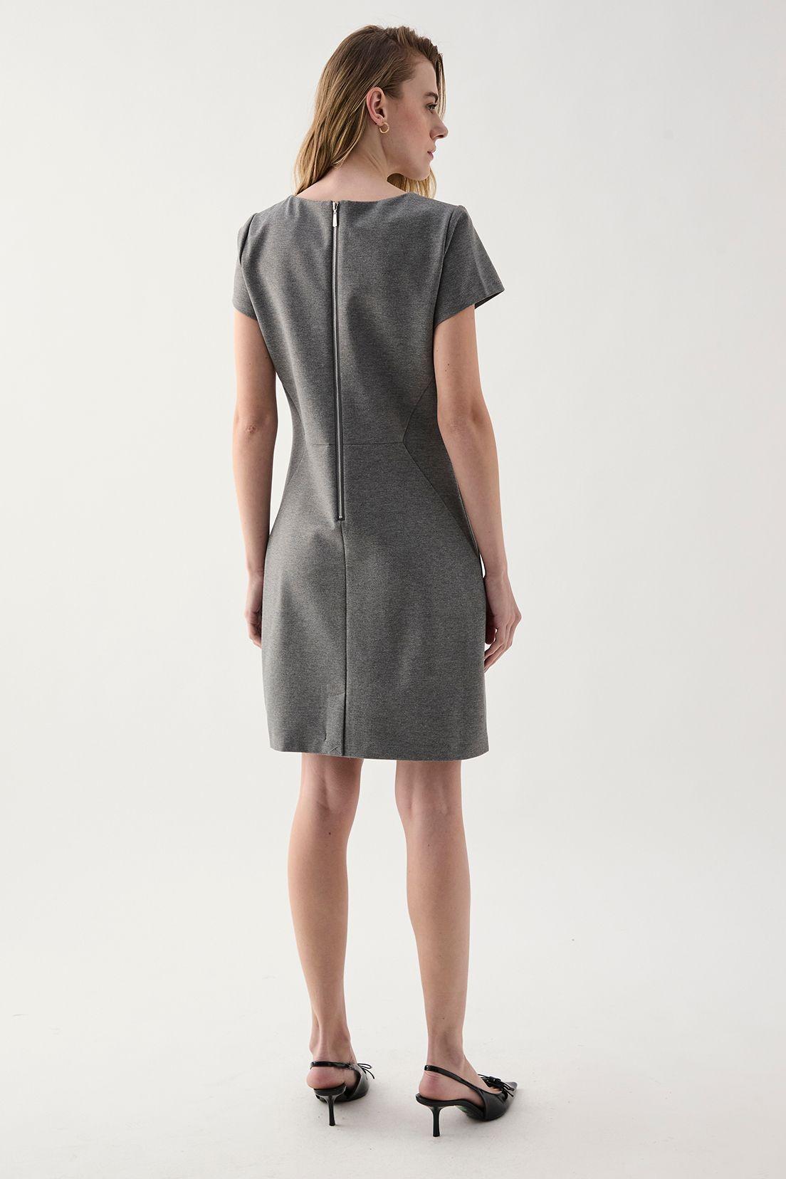 Vestido Corto Gris Ash 13007125090113-4