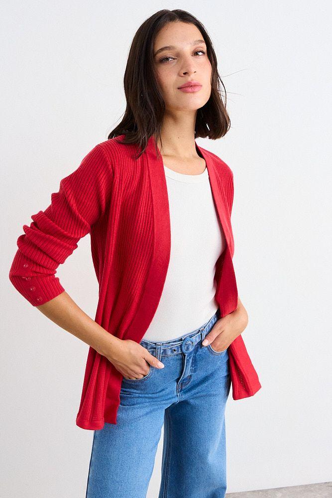 Chaleco Liso Rojo iO 18020126010103-0