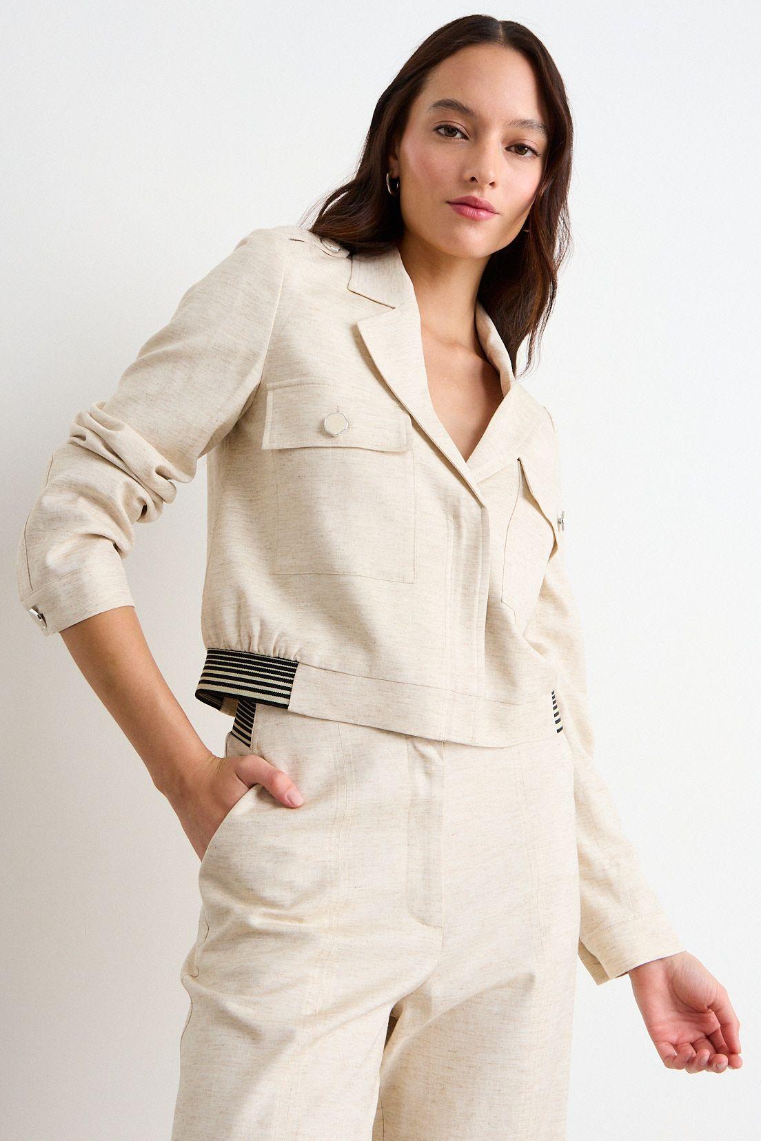 Casaca Lisa Beige iO 17520126001106-0