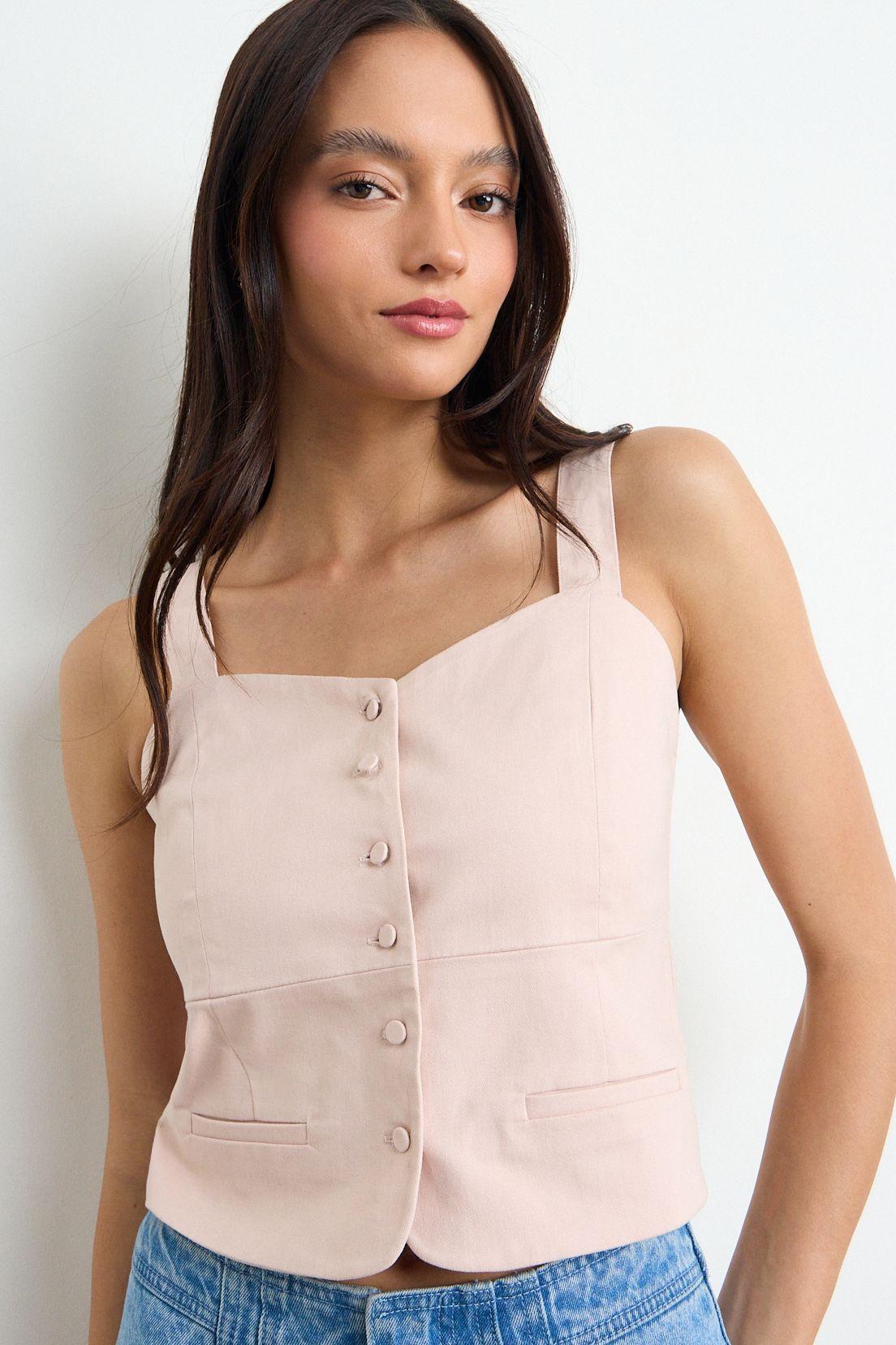 Blusa Lisa Rosa iO 14020225075123-0