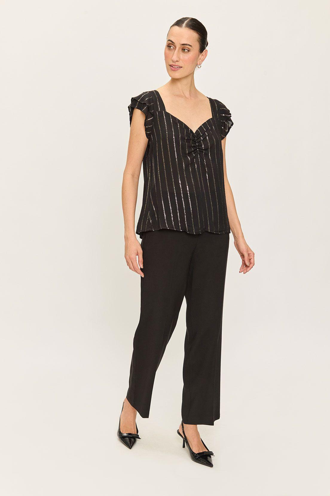 Blusa Lisa Negro Ash 14004224009102-4