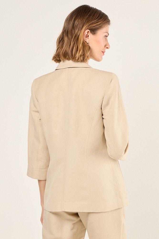 Blazer Liso Beige Ma Griffe 16004225007106-2