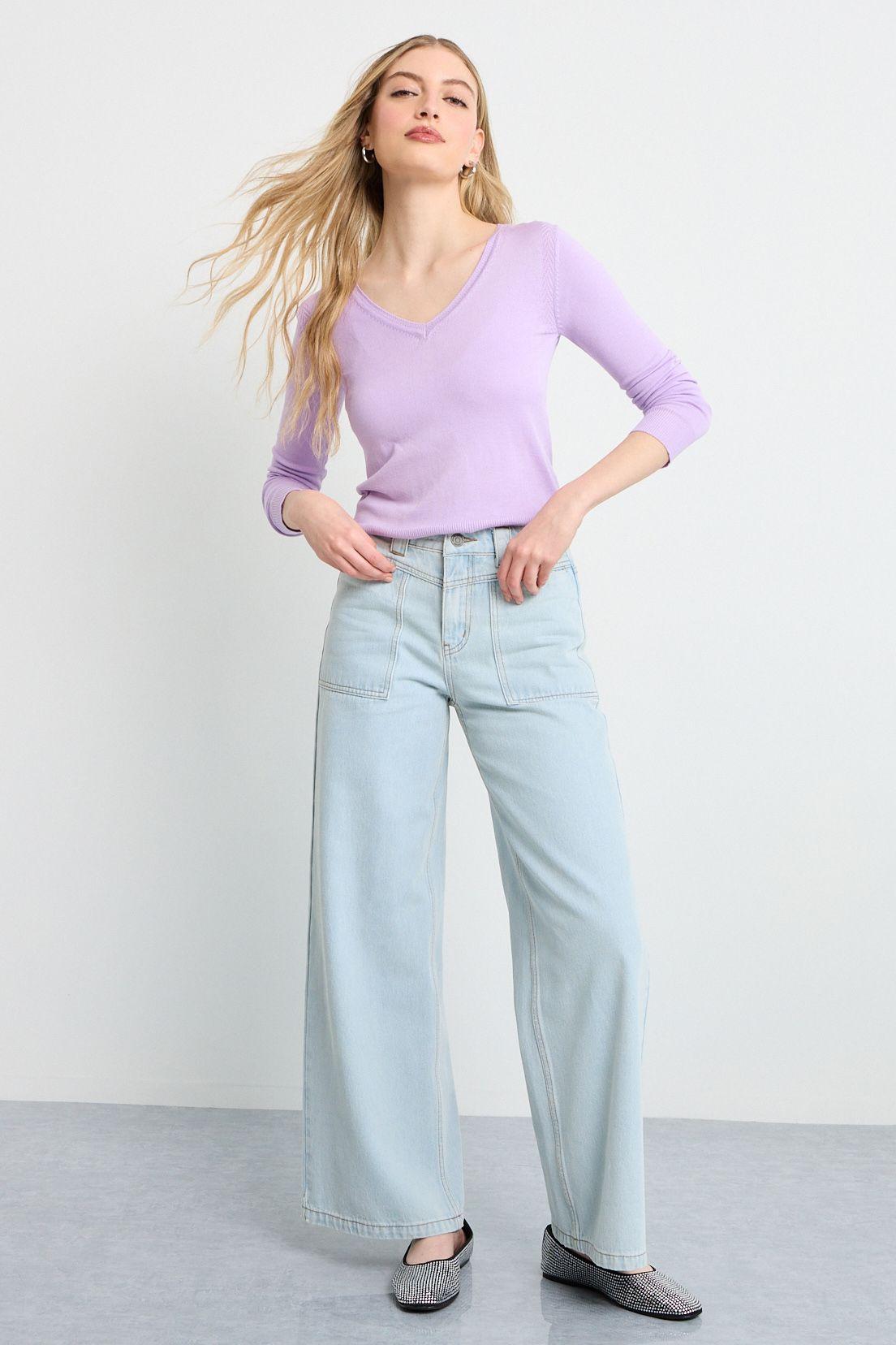 Sweater Morado iO 18120225010211-3