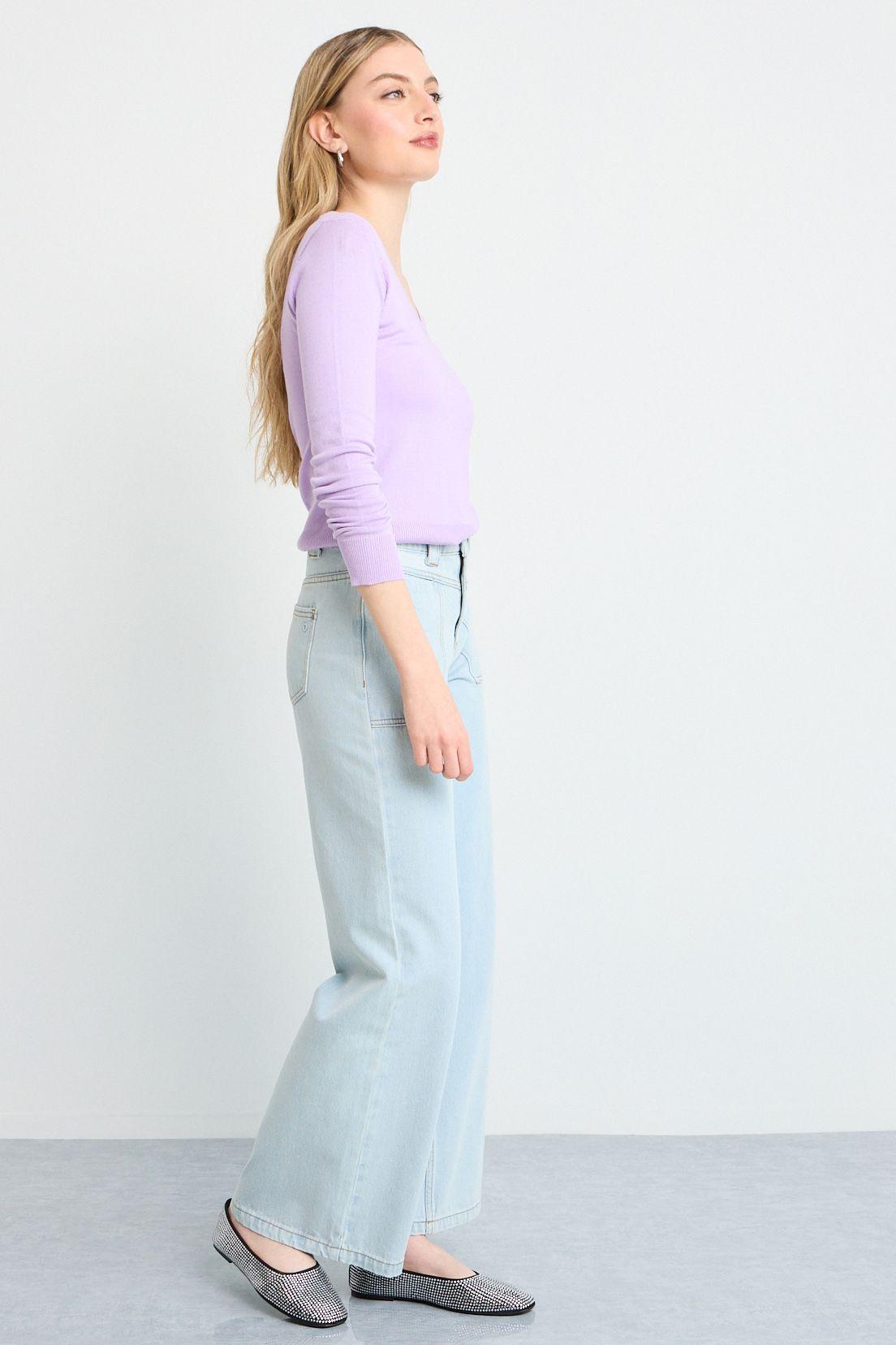 Sweater Morado iO 18120225010211-3