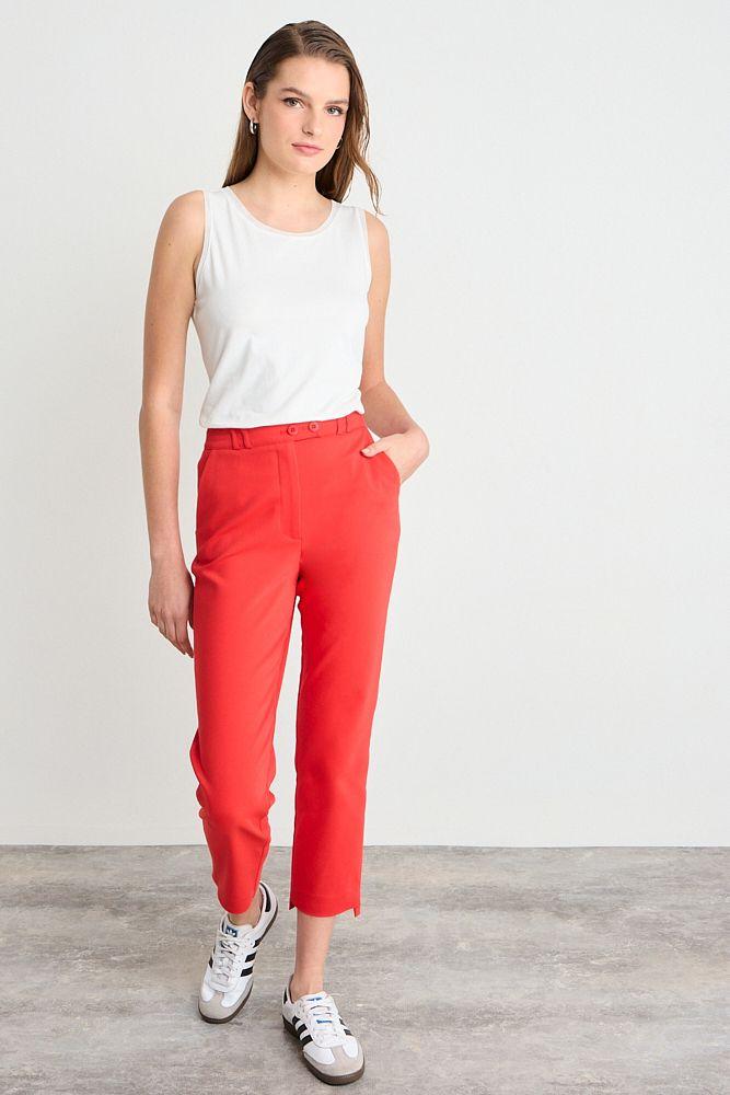 Pantalon Liso Rojo iO 11020225020103-0